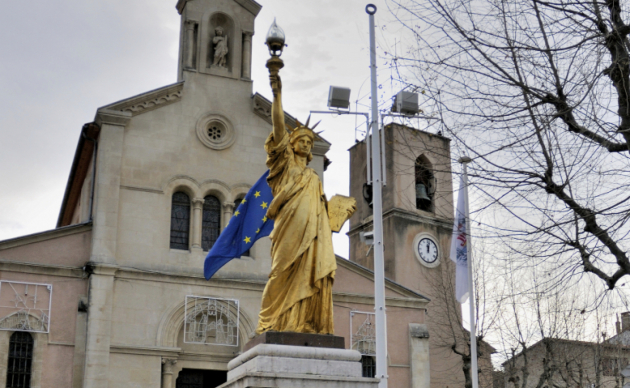 Statue de la Liberté - Saint-Cyr-Sur-Mer